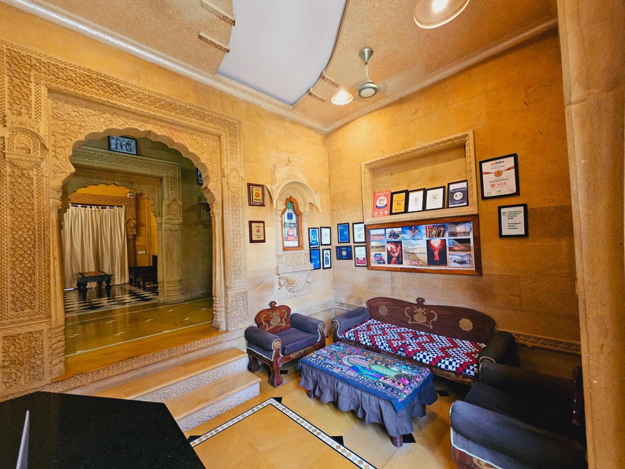 Hotel Royal Haveli Jaisalmer Zewnętrze zdjęcie
