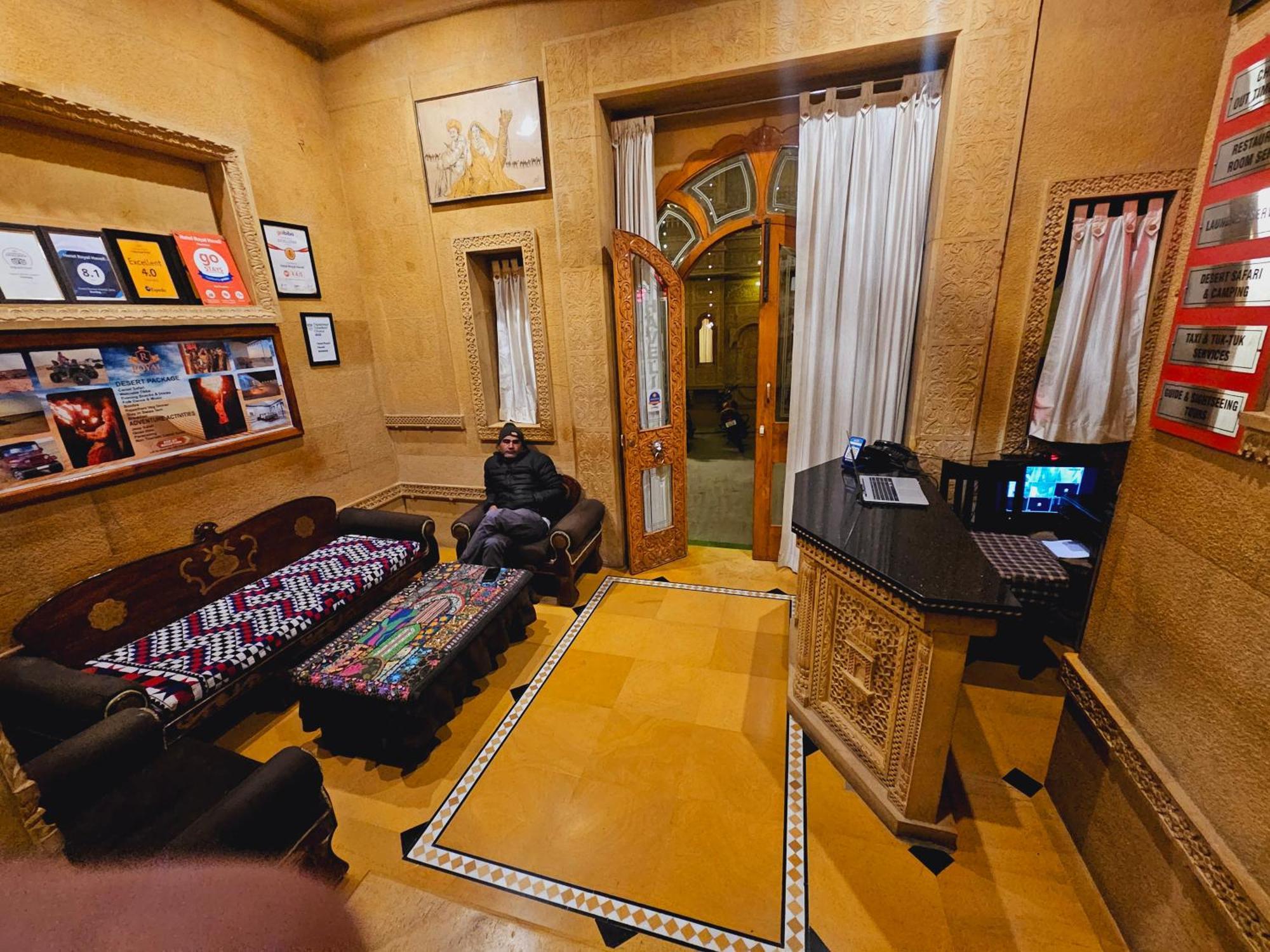 Hotel Royal Haveli Jaisalmer Zewnętrze zdjęcie