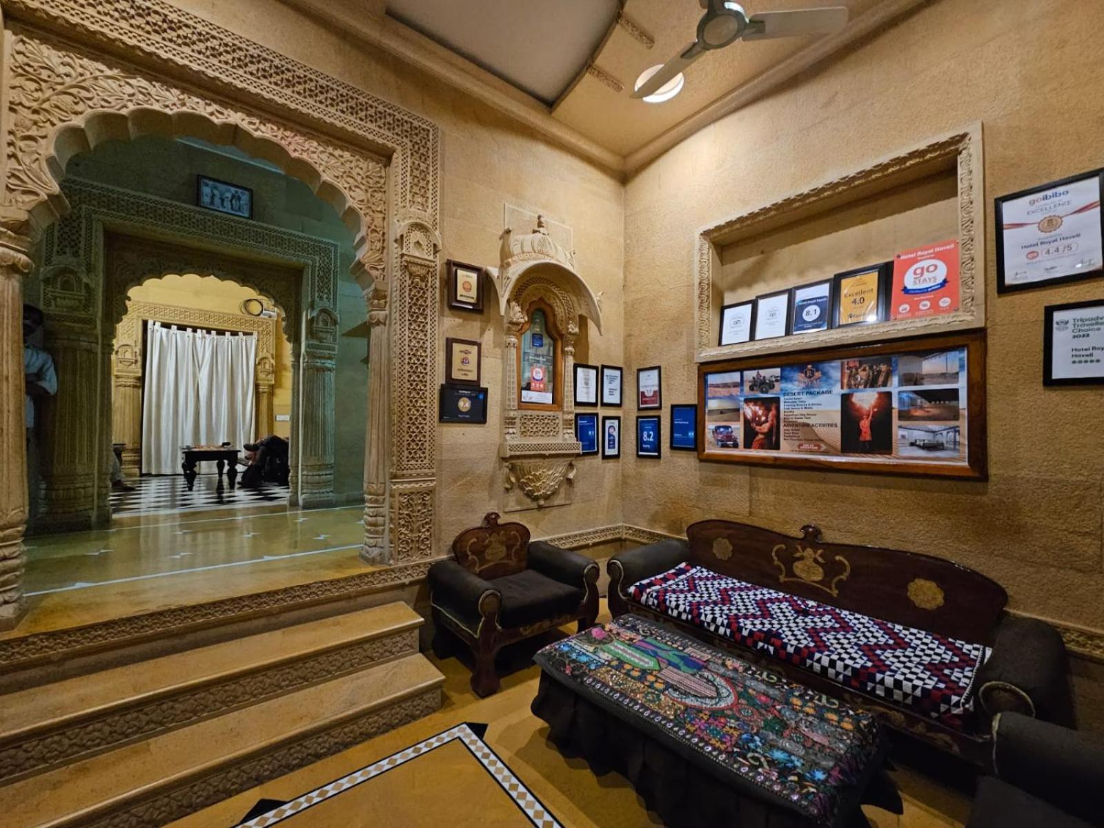 Hotel Royal Haveli Jaisalmer Zewnętrze zdjęcie