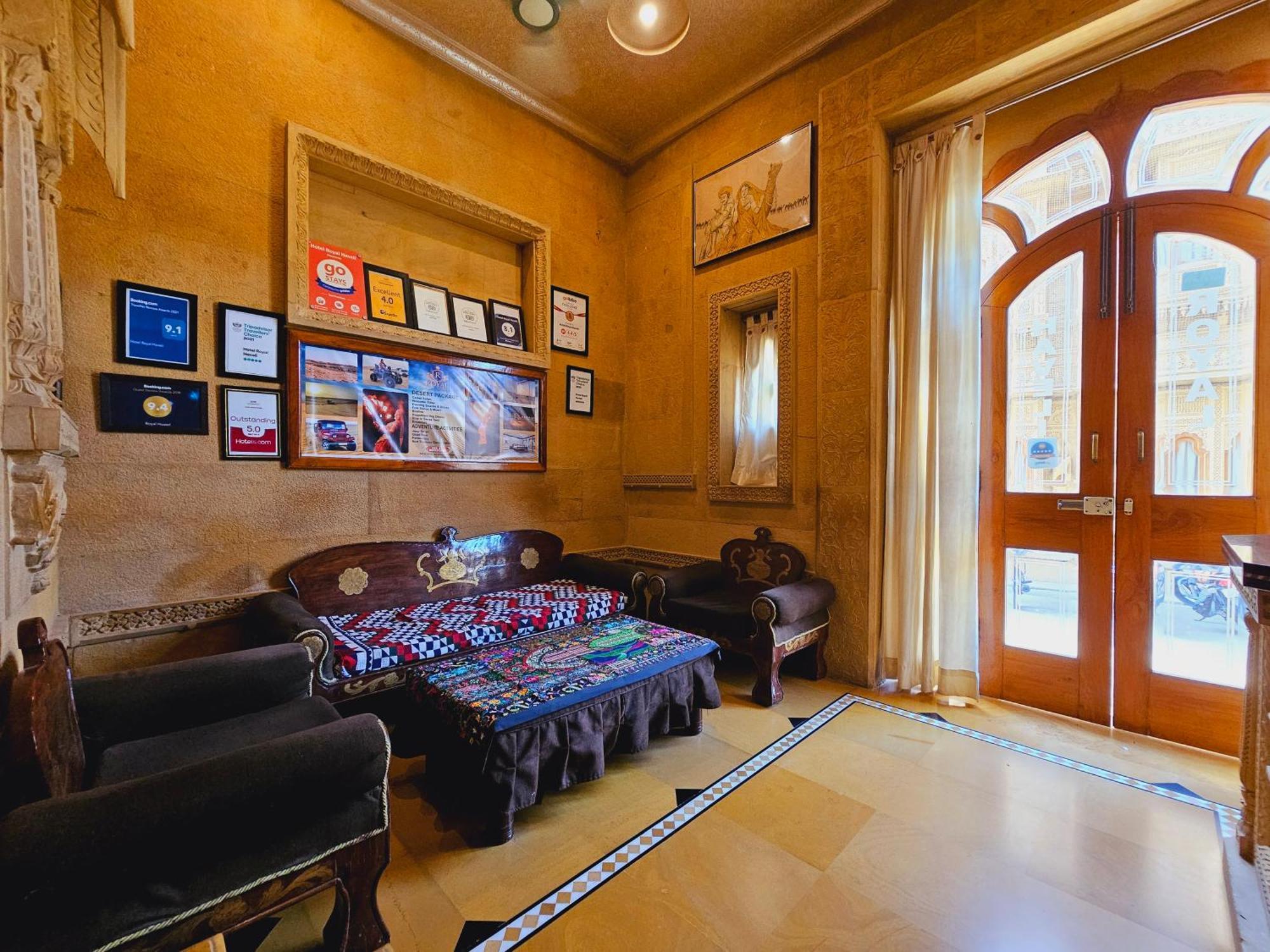 Hotel Royal Haveli Jaisalmer Zewnętrze zdjęcie